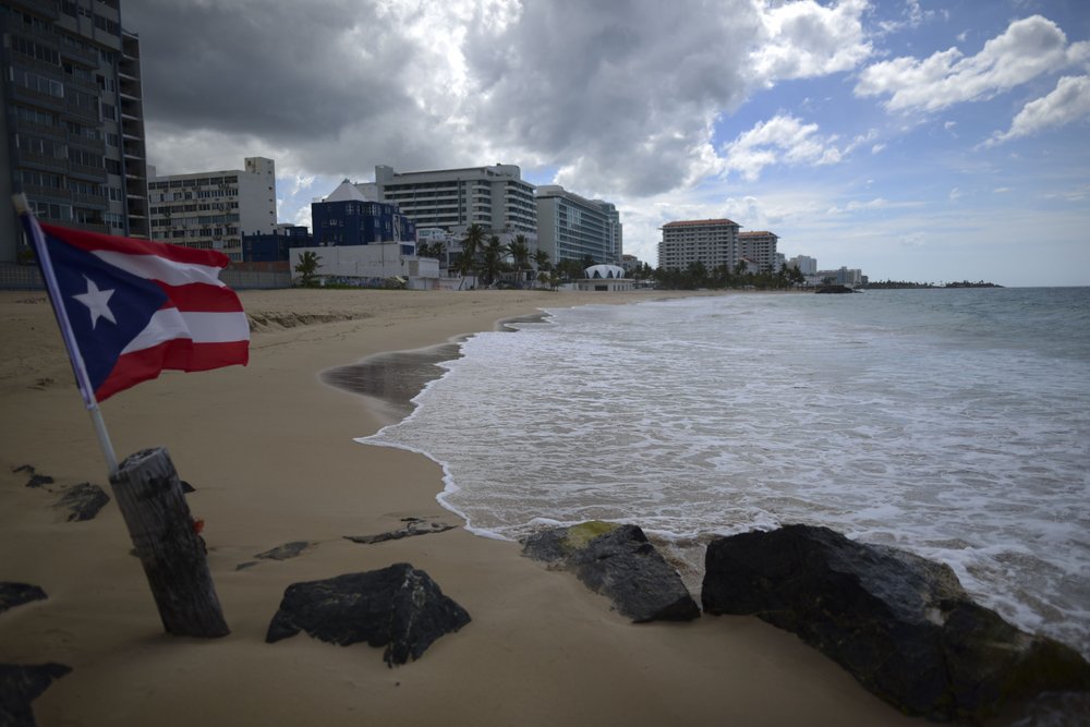 Puerto Rico, Associated Press, tourism, lockdown