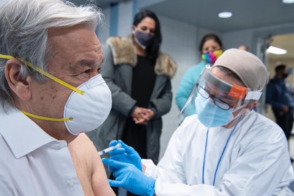 Antonio Guterres, UN, vaccine, COVID-19