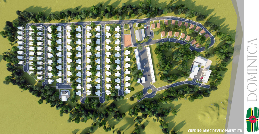 Master plan for Grand Bay - Dubic Housing Development
