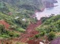 rains, Dominica, landslide