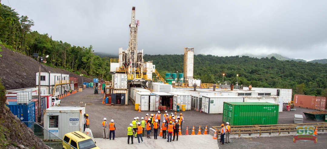 Dominica, geothermal plant