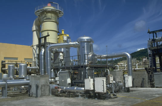 Guadeloupe, geothermal, energy, Bouillante plant