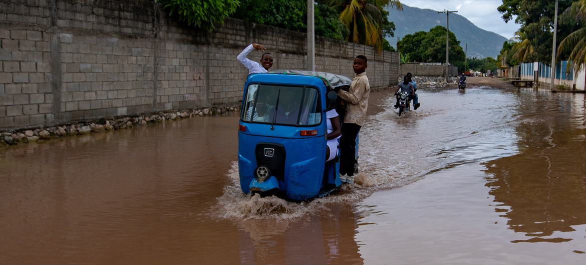 Haiti, flood, Early, Warning, System